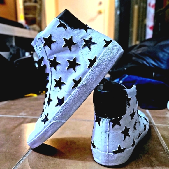 Saint laurent star embellished high tops - Picture 2 of 5